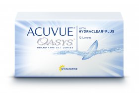 ACUVUE Oasys with HYDRACLEAR Plus (12 линз)